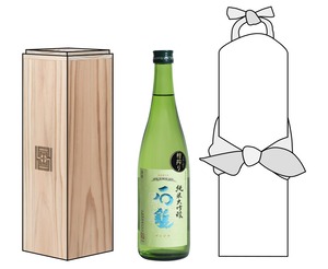＜飫肥杉刀箱/Wood＞石鎚 純米大吟醸 槽搾りR1BY / ISHIZUCHI Junmai-Daiginjo R1BY
