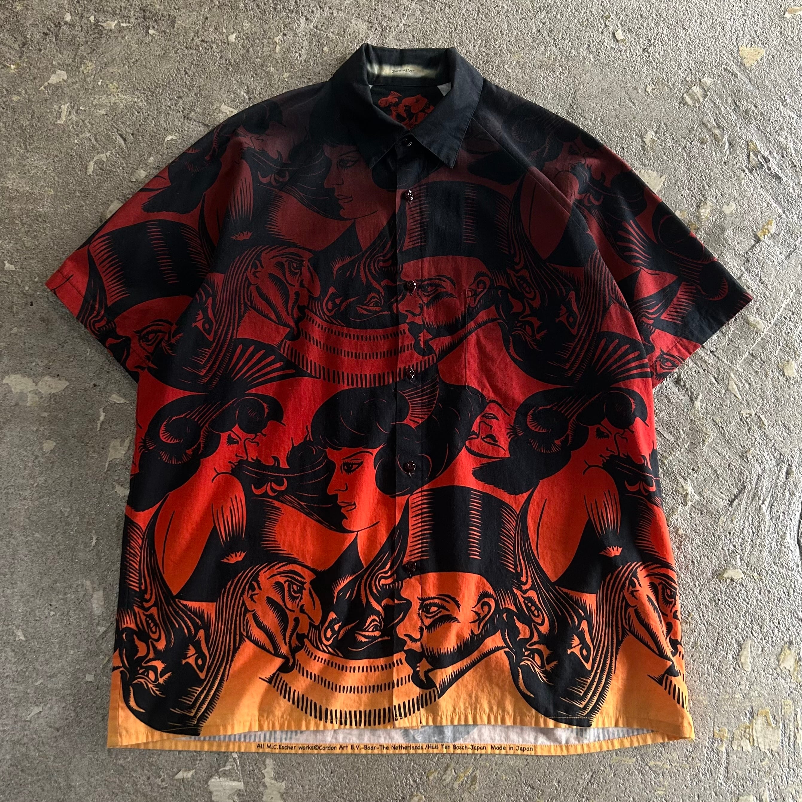 〜00s M.C.Escher "Eight Heads" S/S shirt【仙台店】