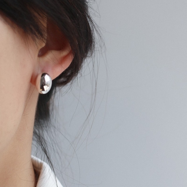 Simple geometric earrings/pierce　2litr01388