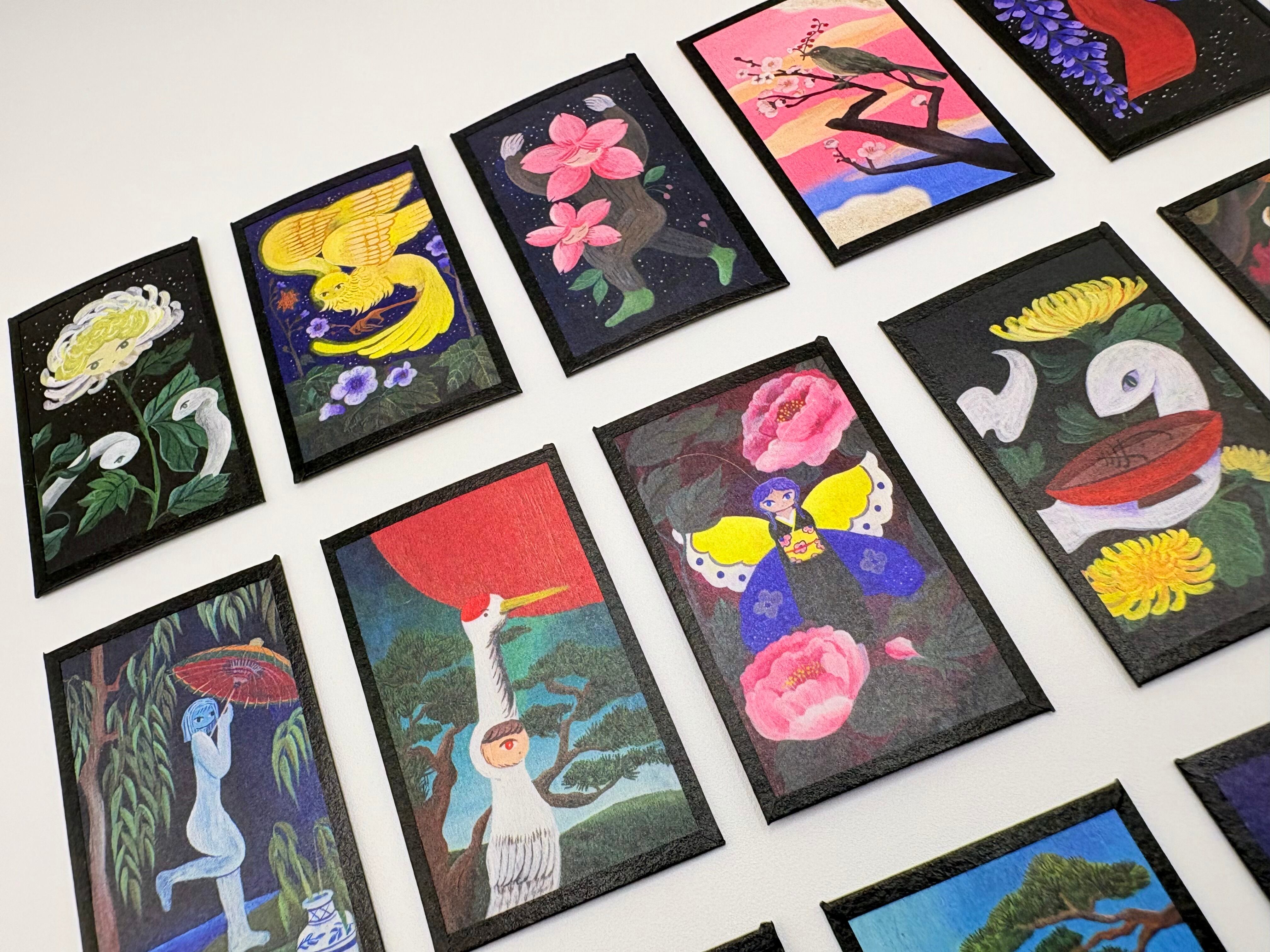 京都アート花札】現代作家コラボ｜飾る伝統工芸、空間を彩る和モダン