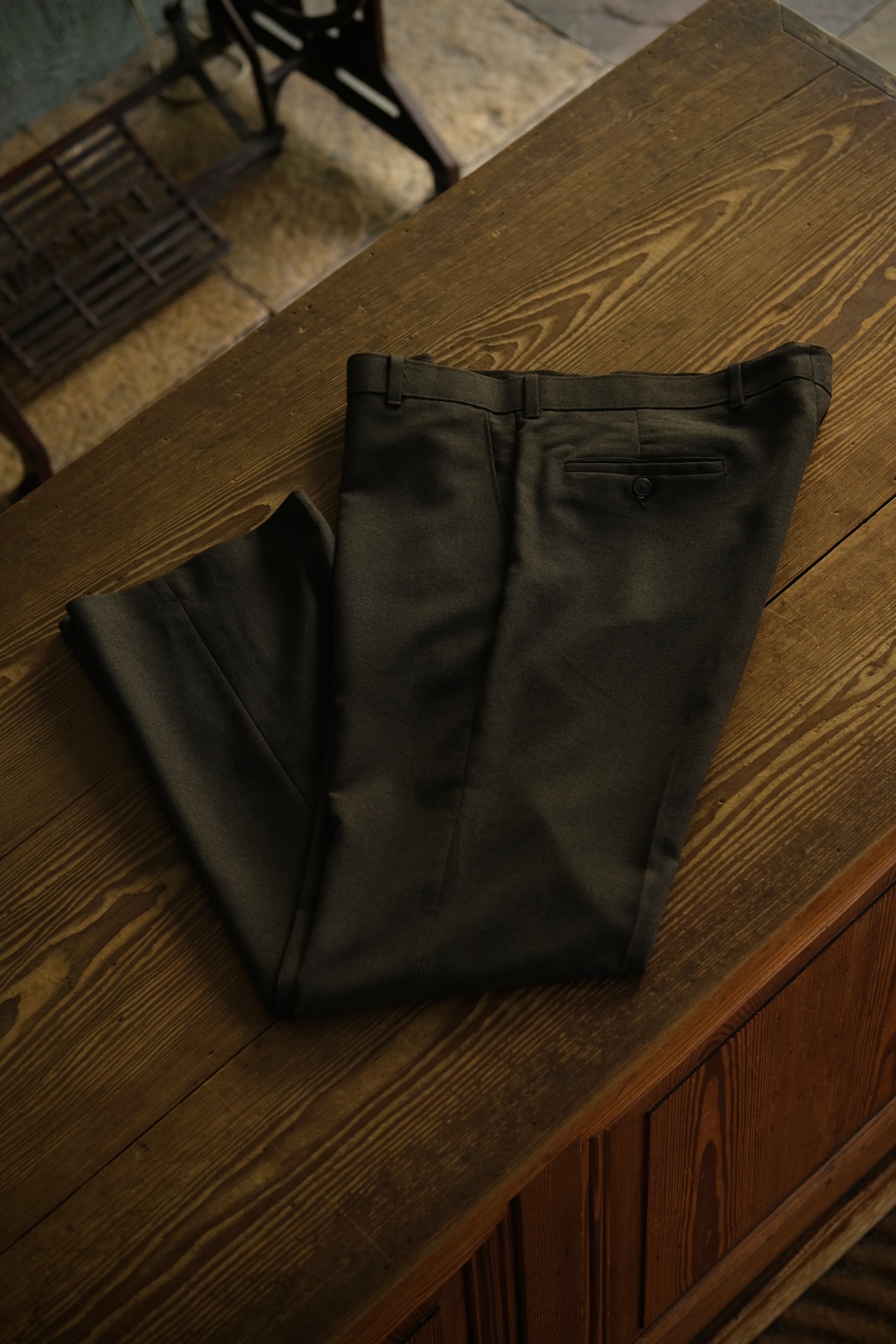 Utah/88's "LEVI'S" ACTION SLACKS/brown