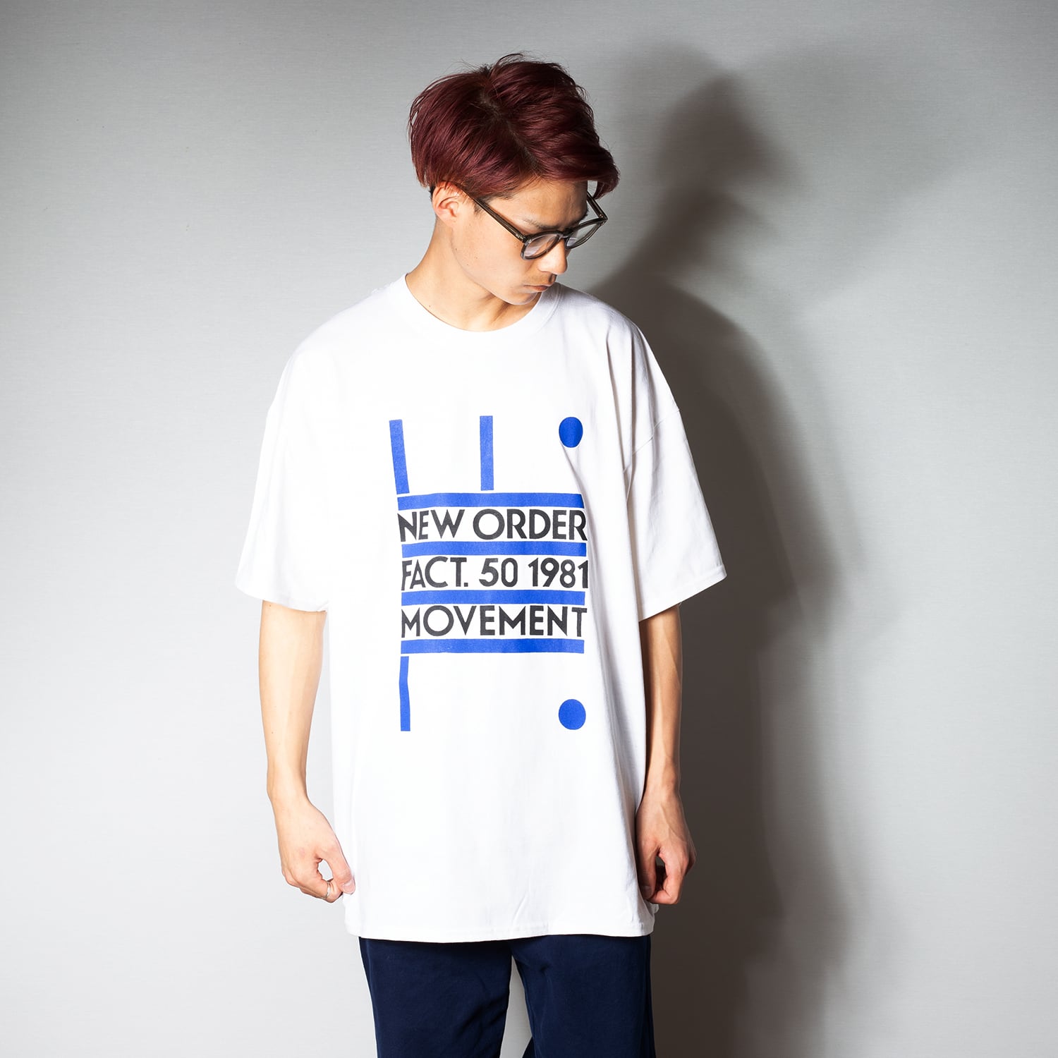 NEW ORDER 「ニューオーダー」「MOVEMENT」 バンドTシャツ ロックTシャツ【GILDAN  BODY】2000-neworder-mvmt | oguoy/Destroy it Create it Share it powered by  BASE