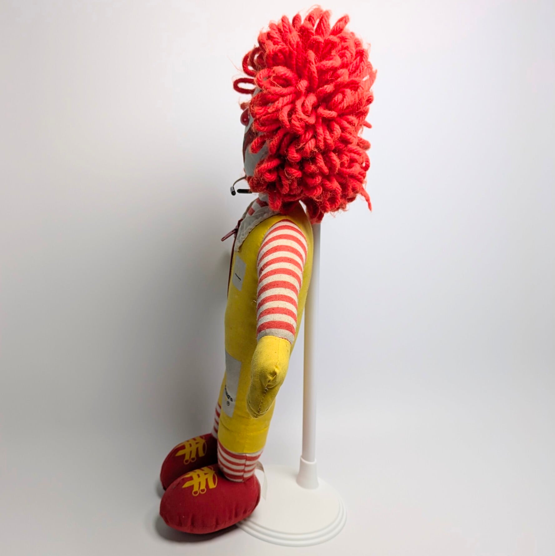 ☆VINTAGE1984☆【 McDonald's（ マクドナルド ） 】『 Ronald McDonald / ロナルド・マクドナルド 』Plush Toy / プラッシュ / ぬいぐるみ 〚アメリカン雑貨 アメトイ〛