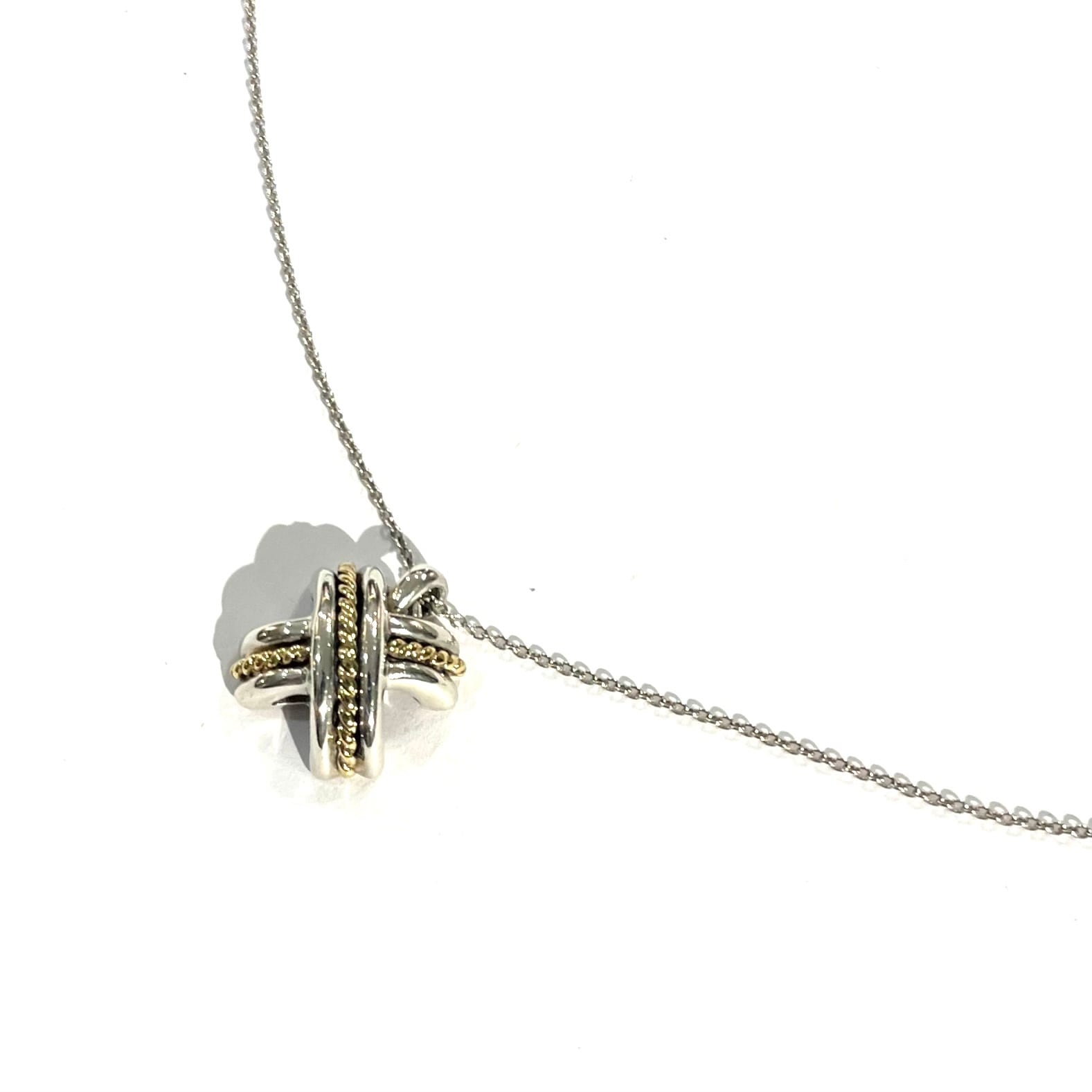 TIFFANY&CO.】2928 ティファニー silver925×K18 YG ティファニー