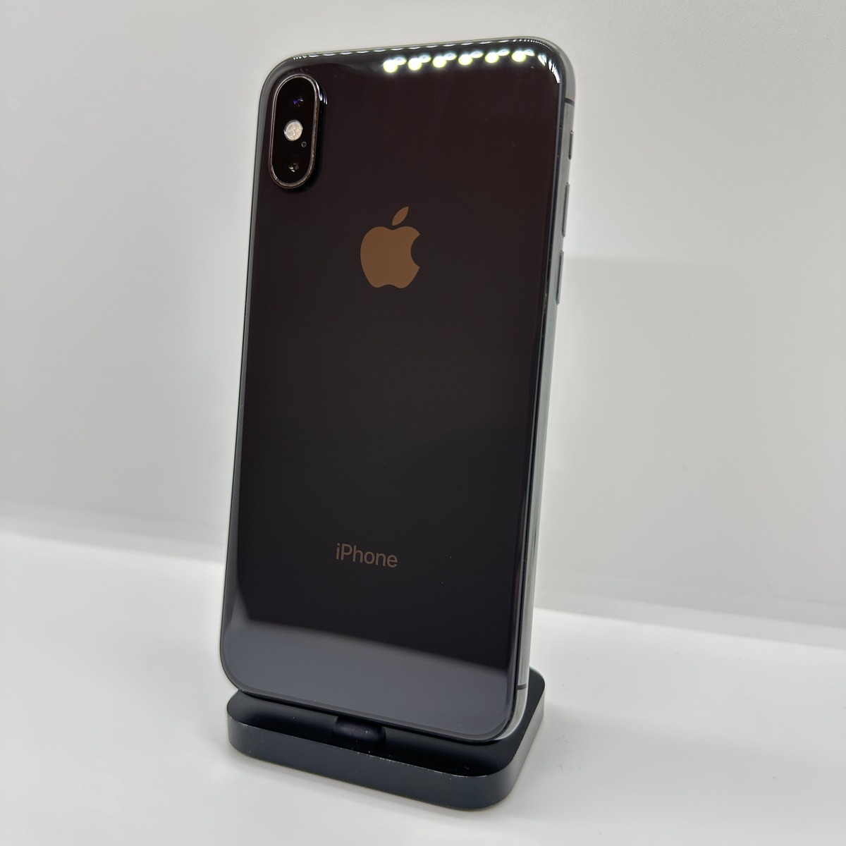 バッテリー/画面新品】iPhoneXS 64GB ブラック【SIMロック解除済み 
