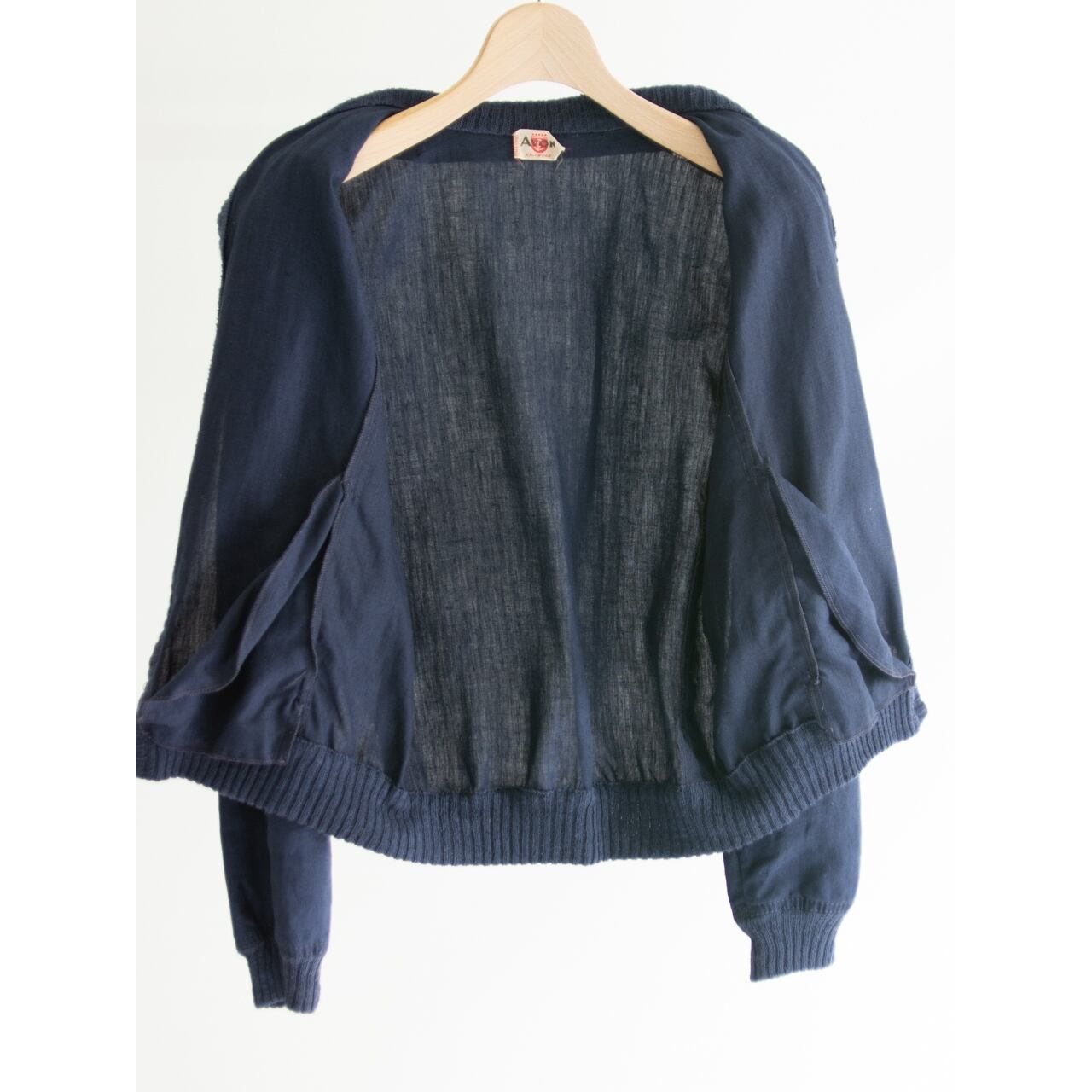 【AVON KNITWEAR】Made in Italy 60-70's Linen Jacket(イタリア製 リネンジャケット)