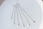 【ORDER】tefu-tefu necklace adjuster SV925 <basic> / ネックレス用延長アジャスター (ベーシック)