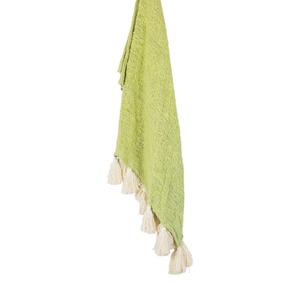 THROW WILLOW WEAVE GREENERY