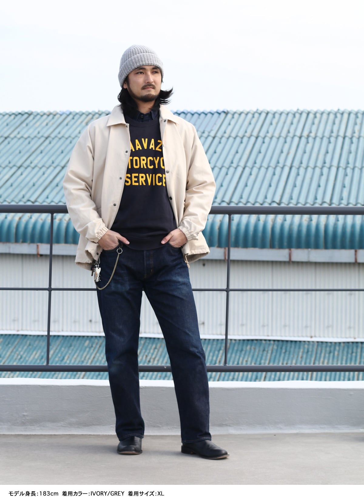 ジャケット・アウター Reiko BLUCO ブルコ MAVAZI 別注 60/40 ツインサンダー コーチジャケット