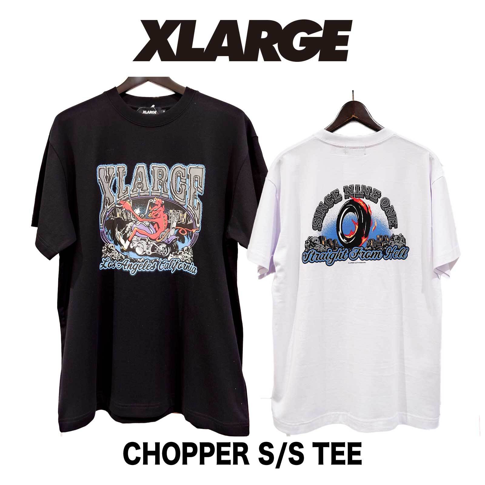 XLARGE（エクストララージ）半袖Tシャツ CHOPPER S/S TEE 101232011014