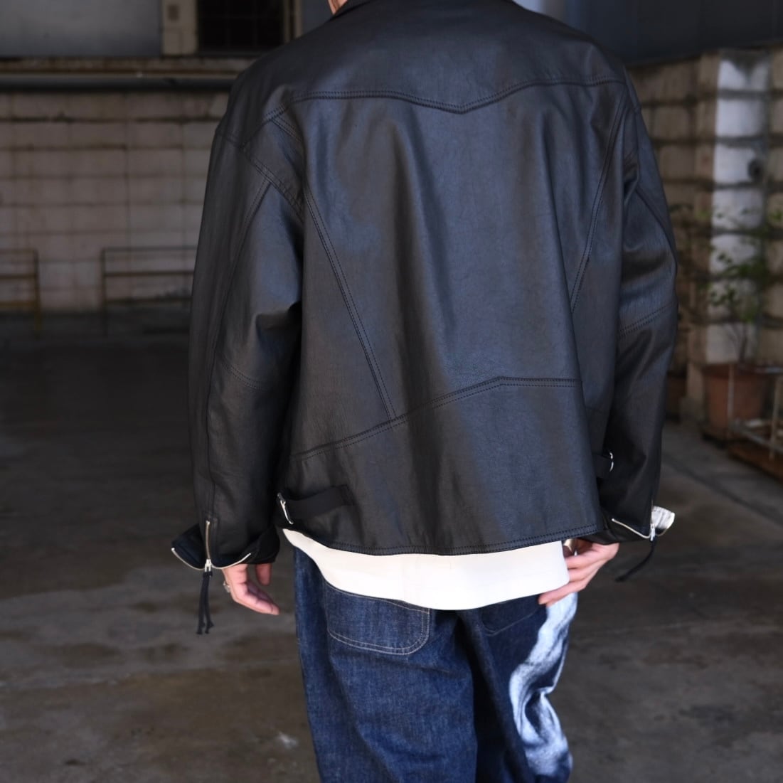 SandWaterr × CCU BAGGY RIDER JACKET CCU✖SandWaterr BAGGY RIDER JACKET | GANKO