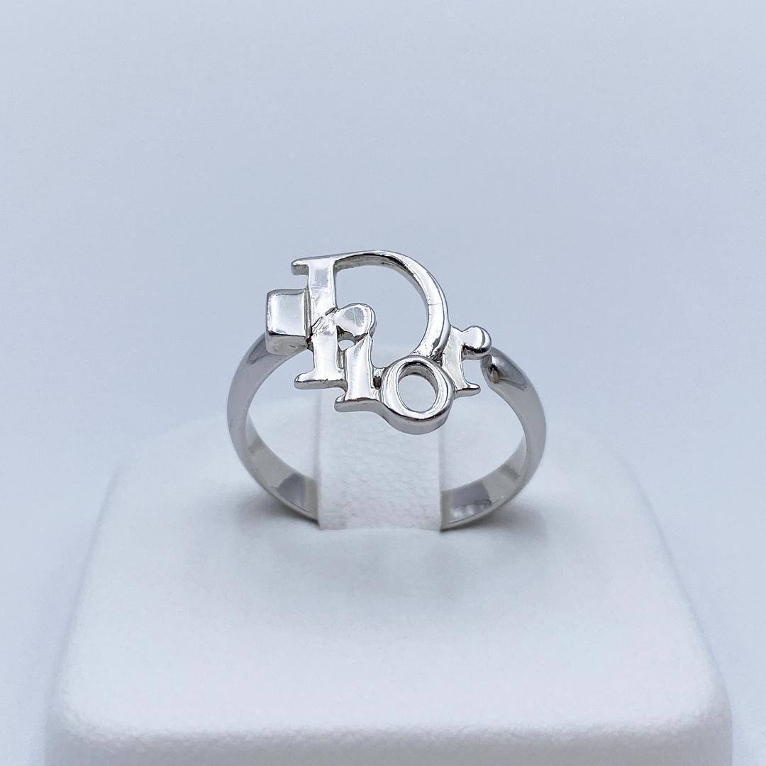 Christian Dior ディオール シルバー ロゴ リング13号 指輪 | tspea.org