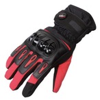iFormosa PRO-BIKER 防寒 防風 防雨 バイクグローブ バイク 冬用 手袋 赤 L