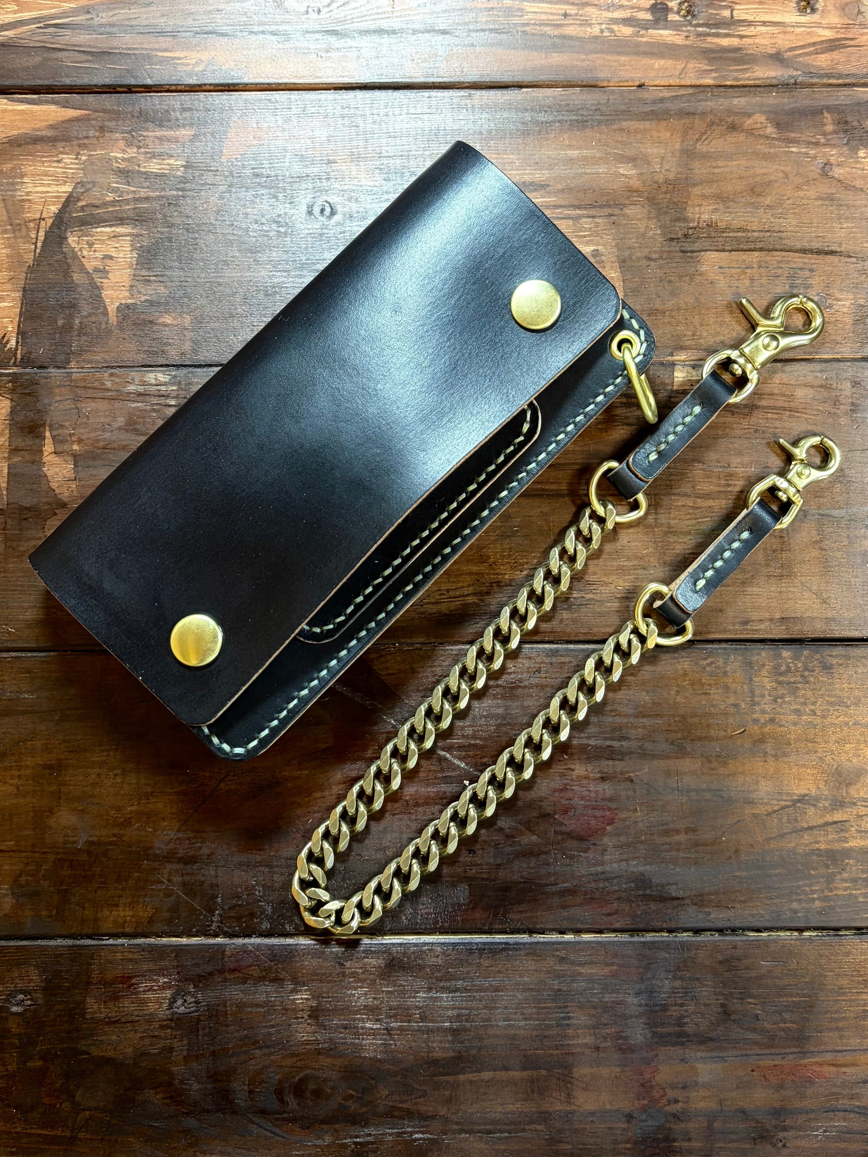 PT-01 国産ヌメ革 丘染め レッド 真鍮 OLD LEATHERS 札幌革工房 【公式