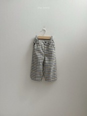 【取寄/韓国直送】minirobe 26/AT アデルチェックパンツ|秋服|韓国子供服