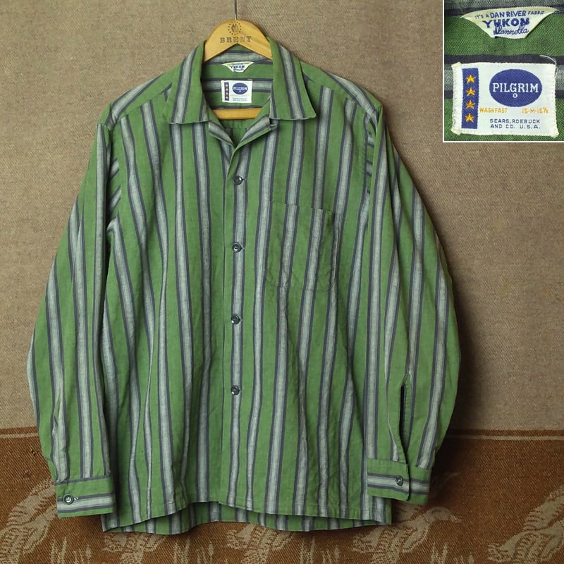 50s 60s PILGRIM check S/S shirts