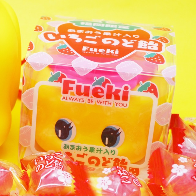 レギュラーサイズ【福岡限定】フエキあまおう果汁入りいちごのど飴