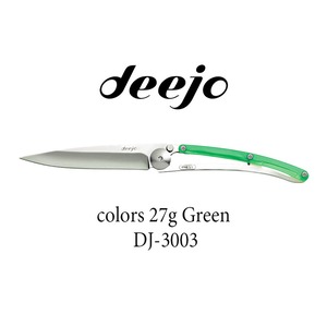 Deejo(ディージョ)　tatoos 27g アウトドア 折りたたみ ポケットナイフ