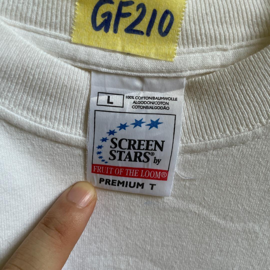 【GF210】00s  Tシャツ UK イギリス カレッジ 大学 白T