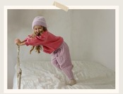 韓国子供服 / 26winter / puella FLO / シュエットパンツ / キッズ / 冬服 *90~140*
