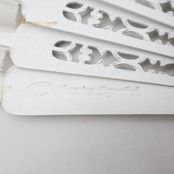 フラメンコ 小物 アバニコ ホワイト系 Abanico Español レース 扇子 せんす 白 小道具 ダンス小物 華やか 練習 レッスン ステージ イベント フラメンコ小物 明るい