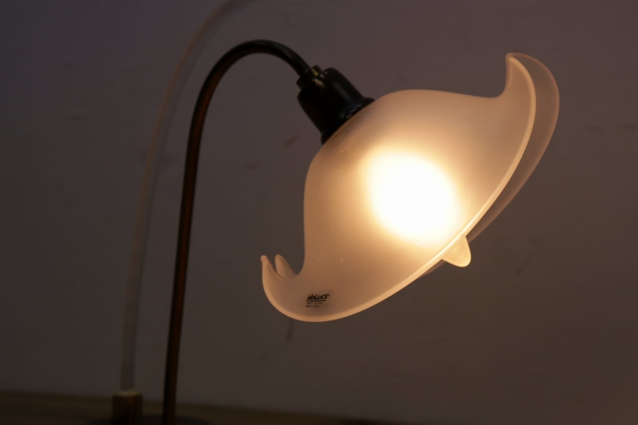 イタリア ムラーノガラス Veluce テーブルランプ ライト 照明