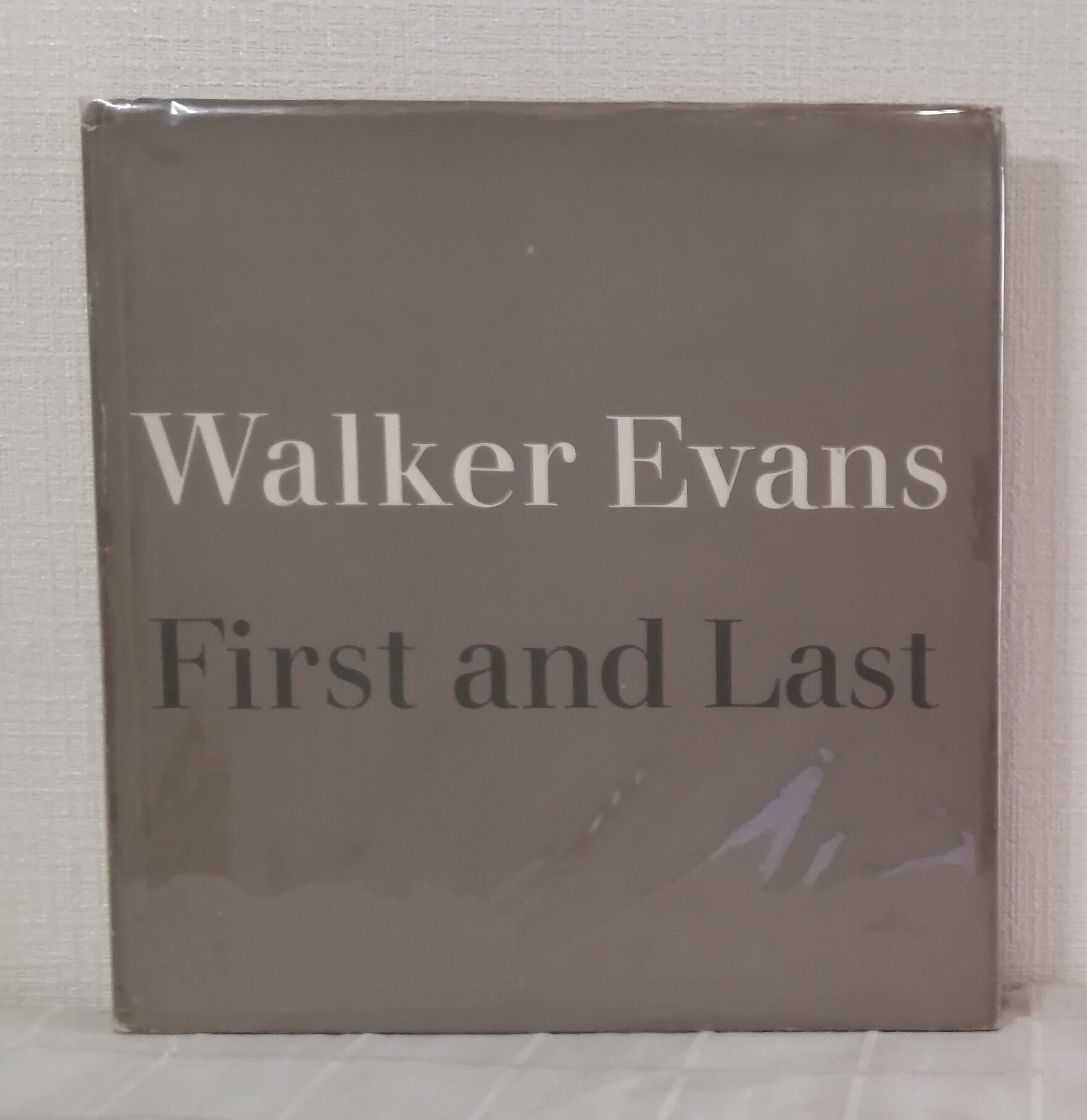 Walker Evans First and Last ウォーカー・エヴァンス 洋書写真集 HARPER & ROW 札幌の古書店