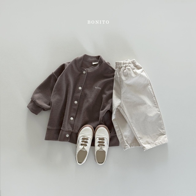 [即納XS/L]≪BONITO≫terry bodle cardigan(kids)