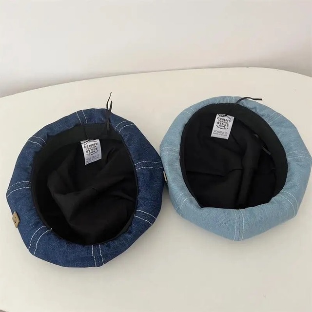 denim beret hat ｜ベレー帽 帽子 デニム ベビー キッズ