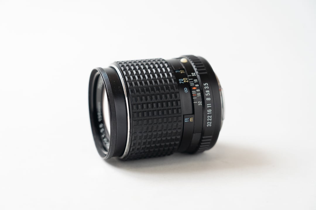 Asahi Opt SMC PENTAX-M 135mm F3.5 前後キャップ付き 【2104J11