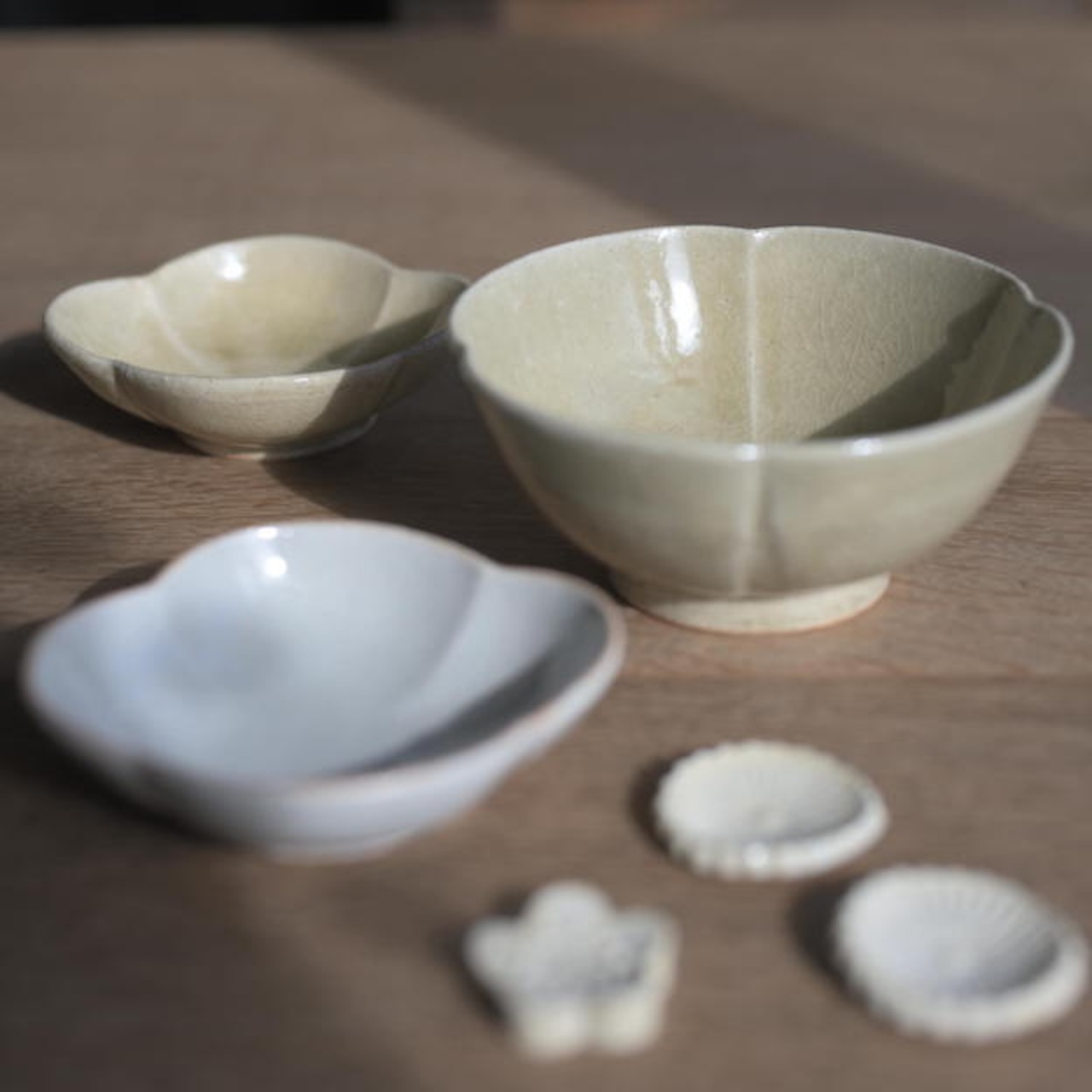 たくまポタリー　木瓜小鉢 (1個) /Takuma Pottery Mokko Small Bowl (1 piece)［2104700000501］