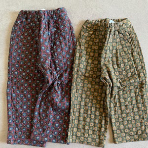 [andpal] flower quilted pants / 2col