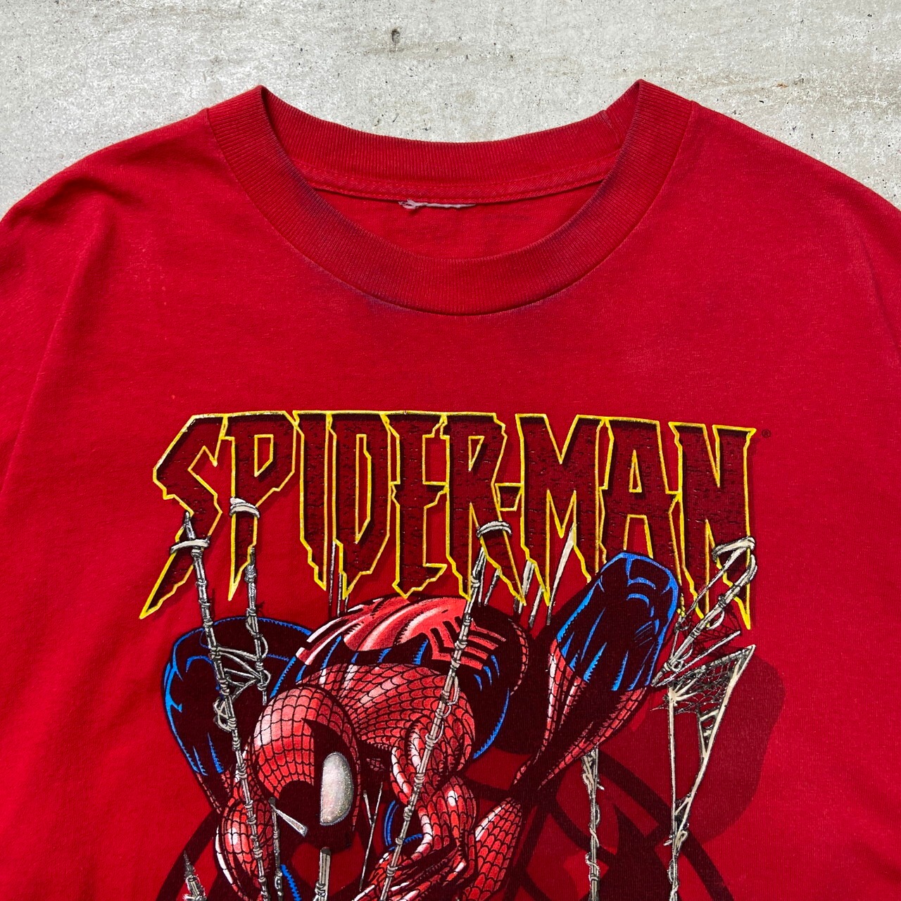 00年代 SPIDERMAN スパイダーマン ムービー コミック プリントTシャツ 