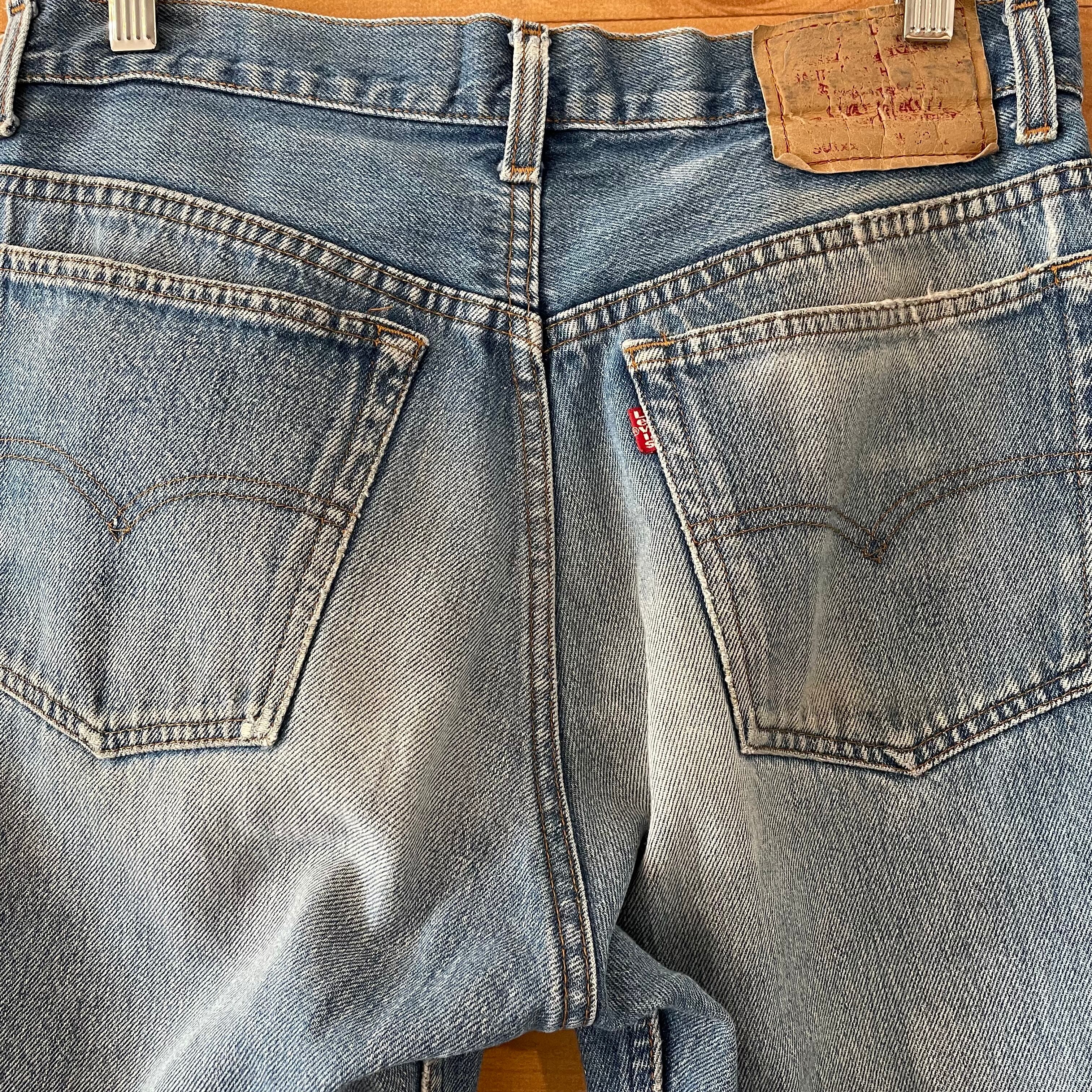 LEVI'S】501xx USA製 90s W32 ボタン裏555 バレンシア工場 | 古着屋 