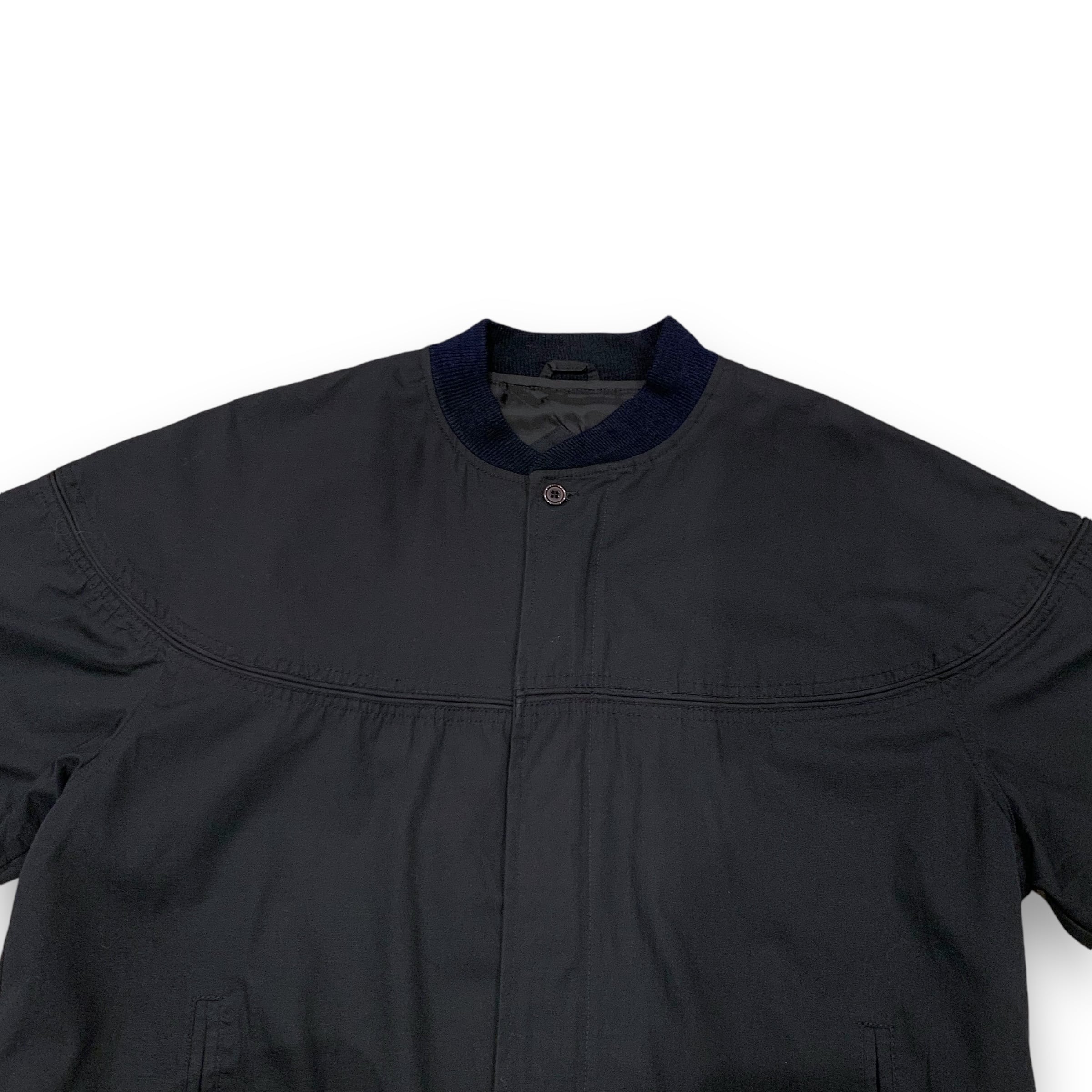 90's “Windbreaker” Cup Shoulder Jacket BLACK XL | RENGA 90's “Windbreaker” Cup Shoulder Jacket BLACK XL | RENGA