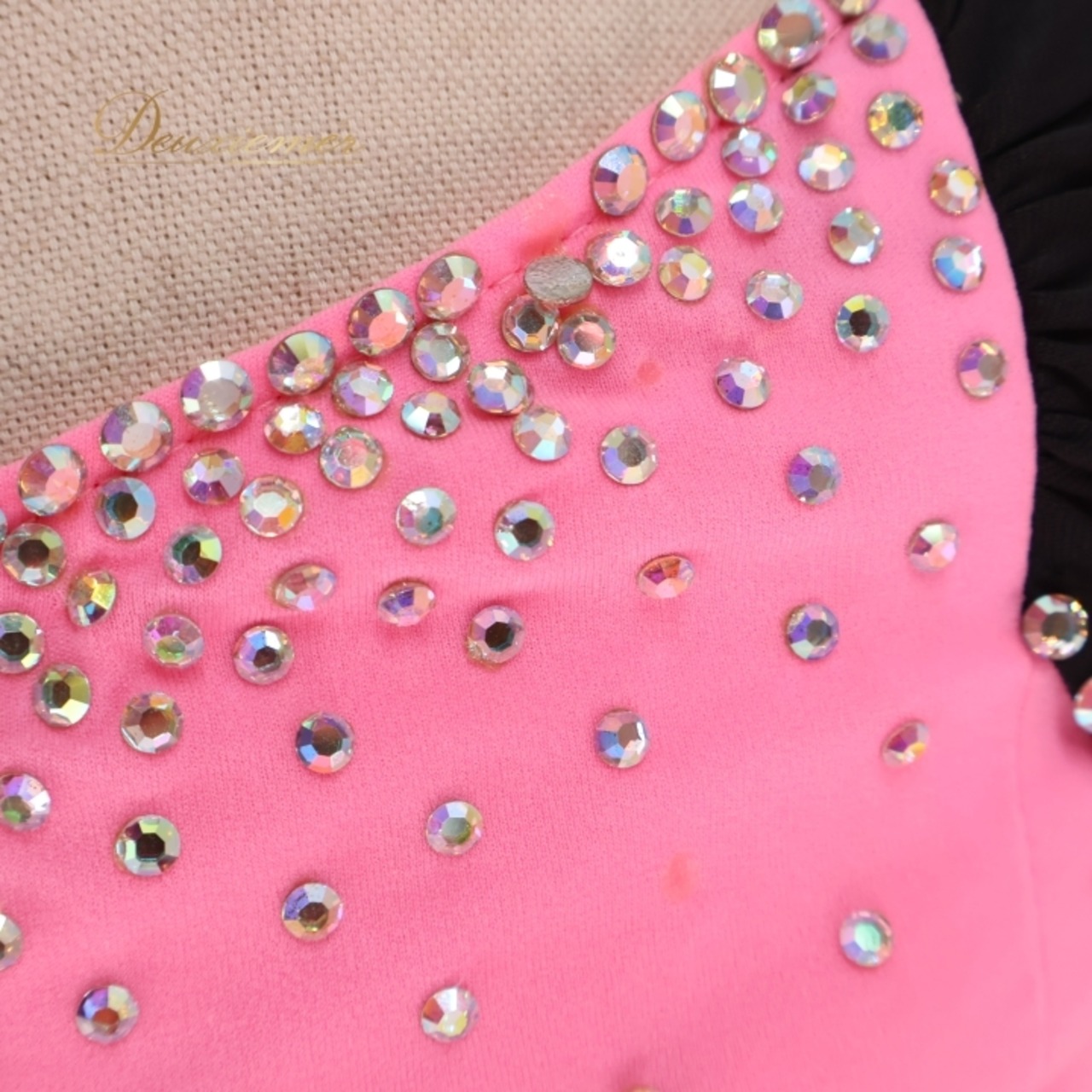 社交ダンス 衣装 スタンダードドレス ワンピース ドレス スタンダード フロート レース 黒 デモ 競技 ダンス パーティ 発表会 ブラック系 ピンク系 フロートスカート かわいい 衣装 おしゃれ 競技用 パーティー用 ステージ衣装 伸縮性 発表会衣装