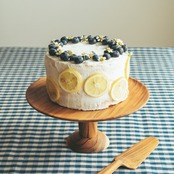 Wood Cake Stand