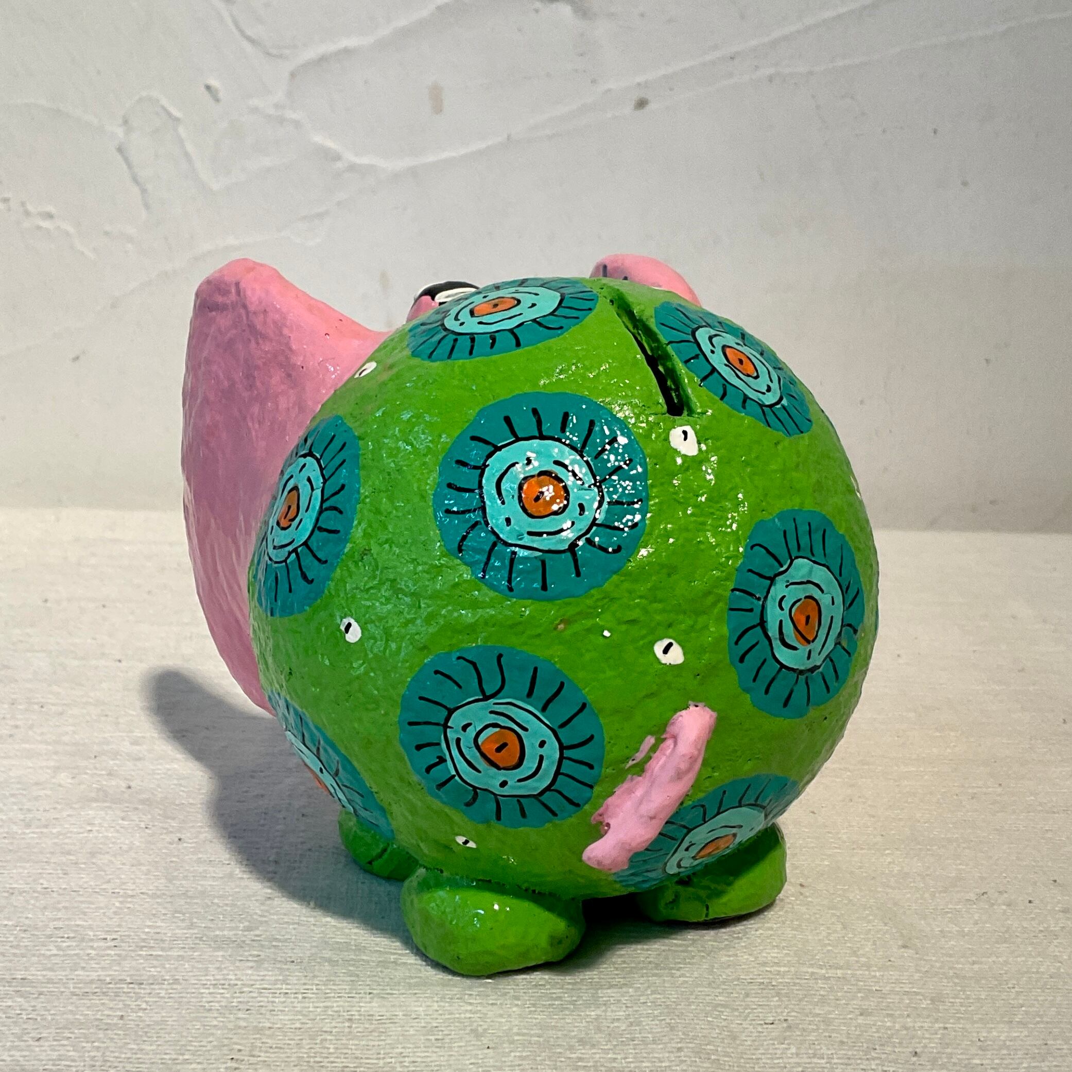 ゾウ 象 貯金箱 奥山泉 ゾウ 象 貯金箱 奥山泉