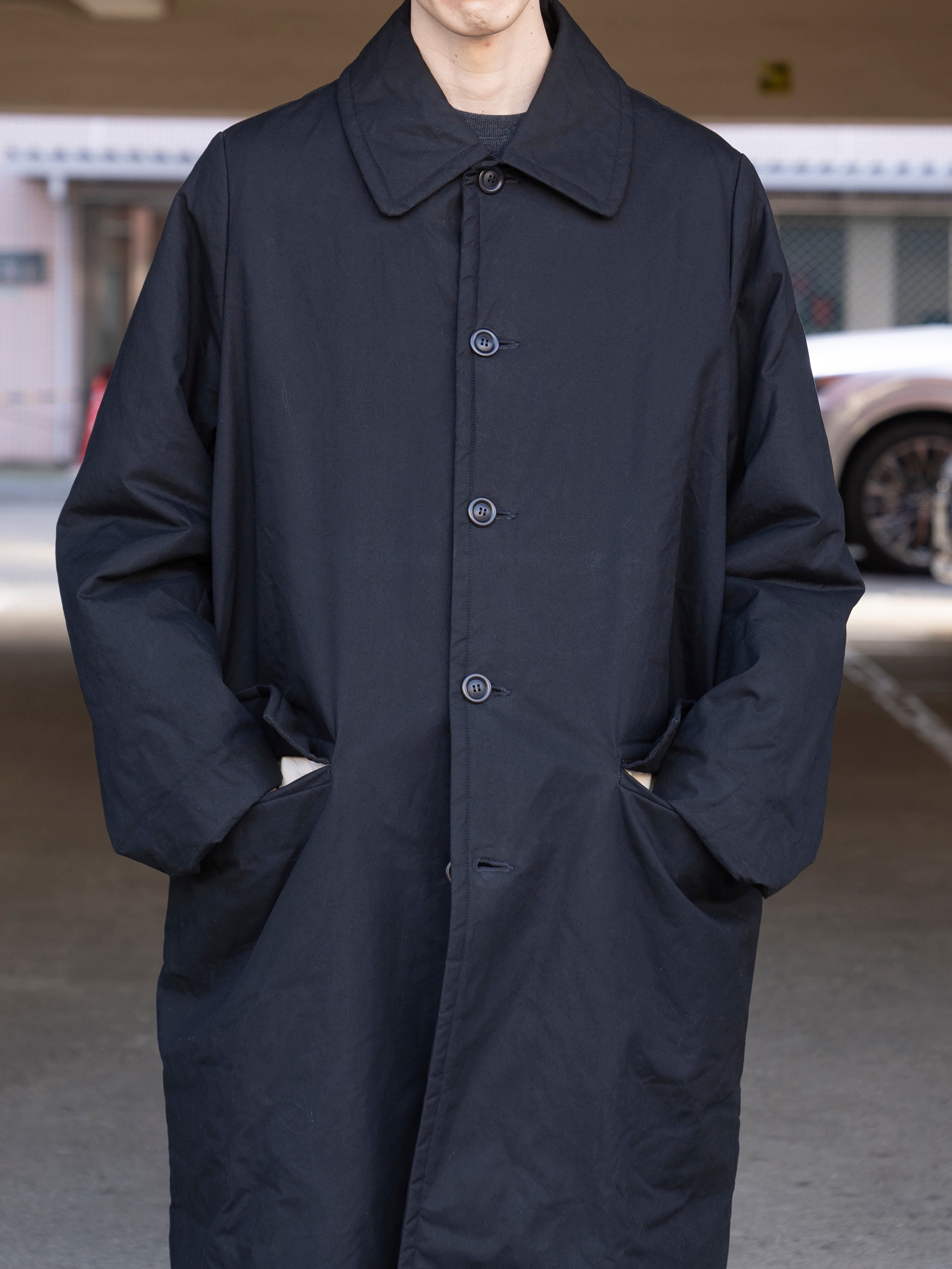 CASEY CASEY MILU COAT BLACK 25HM231 | BEST PACKING STORE