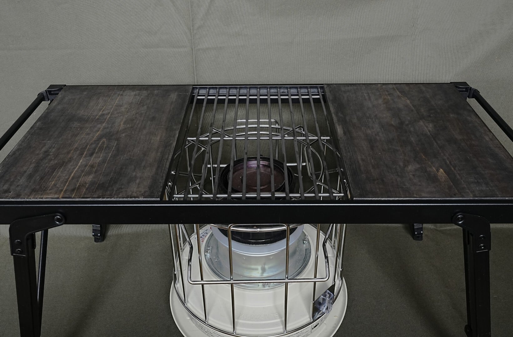 IGTテーブル対応五徳兼天板 ”IGT-1GT” （ステンレス窒化黒染Ver