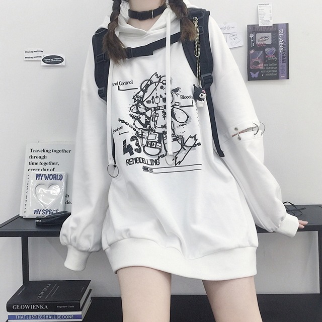 Catwish 春服 ゴスロリ 病み可愛い パーカー クマちゃん Jkスタイル カットスリーブjkスタイル Crazygirl オリジナル 原宿系 v系 オルチャン 10代 代 モード系ファッション専門店 With U Catwish 春服 ゴスロリ 病み可愛い パーカー クマちゃん Jkスタイル カットスリーブjkスタイル Crazygirl オリジナル 原宿系 v系 オルチャン 10代 代 モード系ファッション専門店 With U