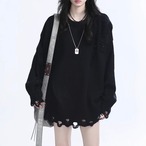 knit mid length tops / l0988