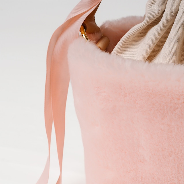 Faux Fur Box - PINK
