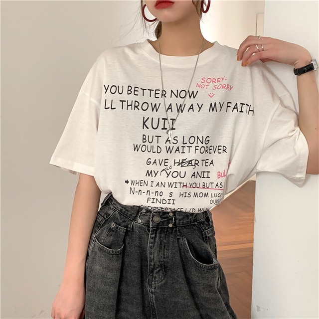 プリントルーズTシャツ SD9894521