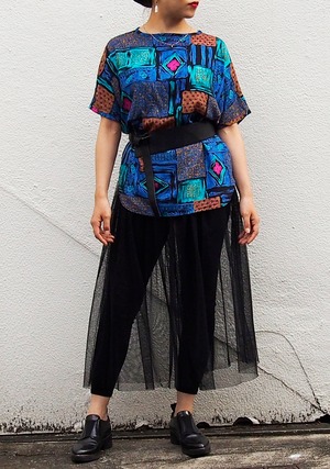 PATCHWORK STYLE TOPS