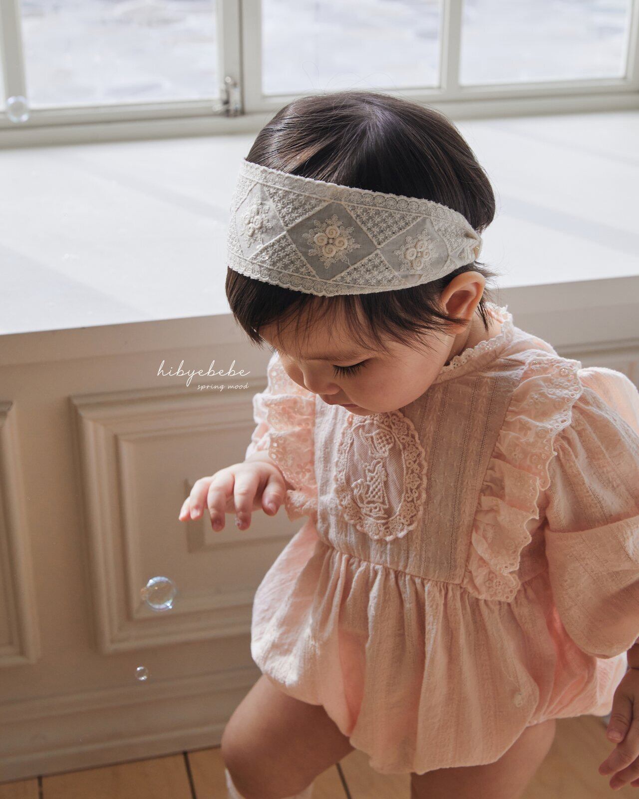 【ラスト1点】 hi bye bebe 23 spring / bebe) lace rompers