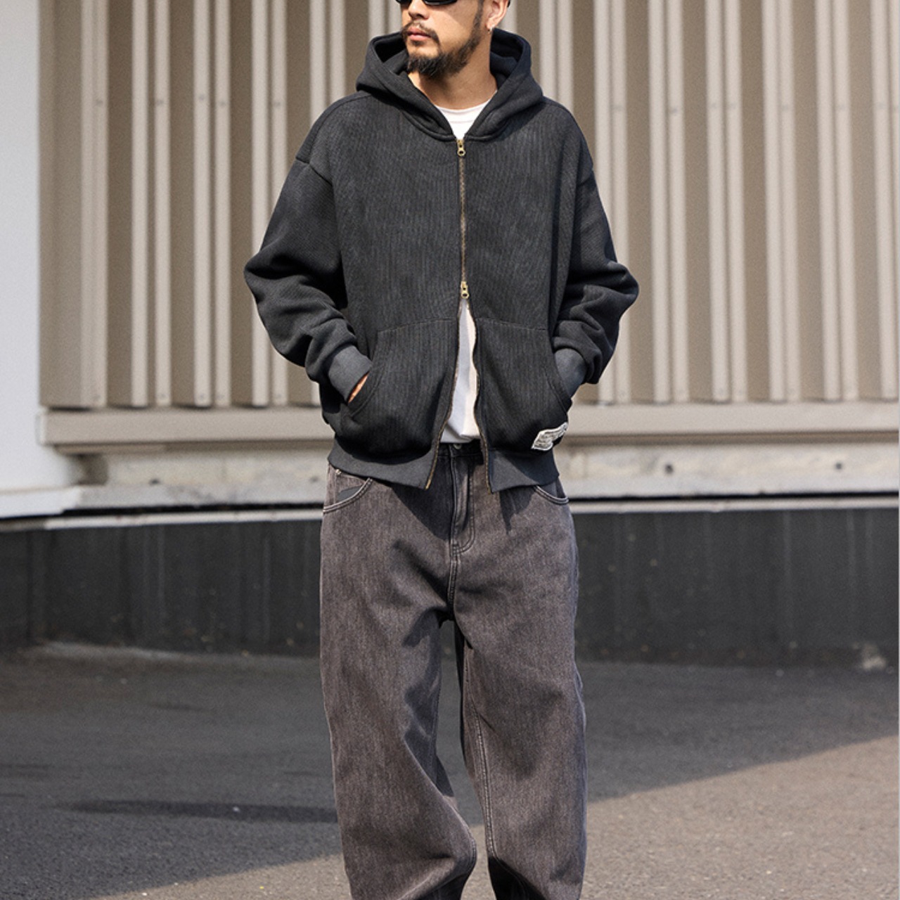 ワイドコーデュロイ・フルジップパーカー A2012 - 7