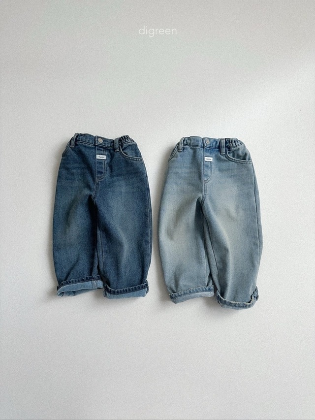 con denim pants【digreen】※12月下旬~1月上旬発送予定
