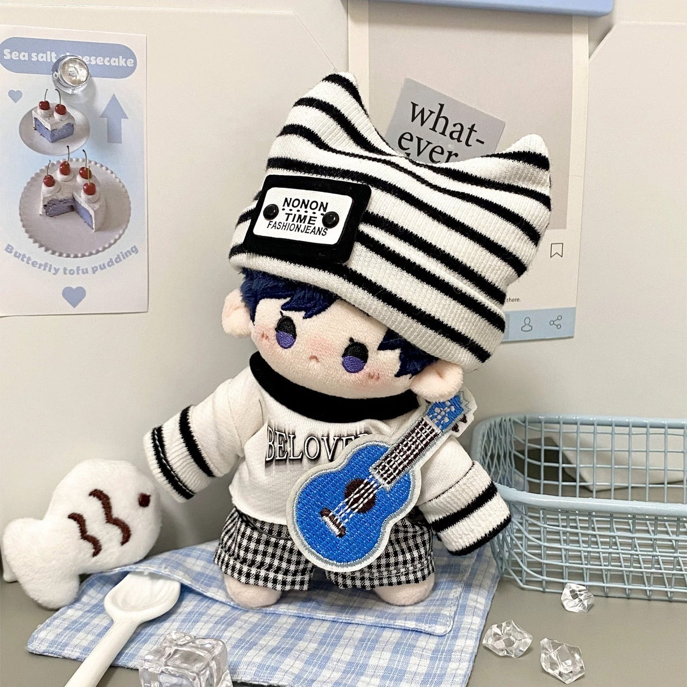 フェレット　ぬいぐるみ　ふるえる　洋服付き　5体 フェレットぬいぐるみ・セーブル 【受注製作】 ぬいぐるみ