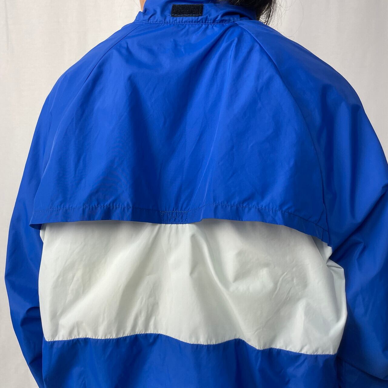 90年代 USA製 HIND ハーフジップ ナイロンプルオーバー メンズXL 古着